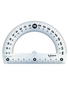Rapporteur géométrique - Cristal 180 MAPED  photo