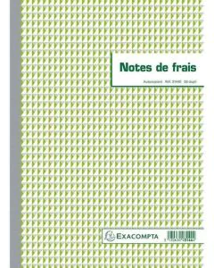NOTE DE FRAIS Carnet autocopiant Dupli - 297 x 210 mm Exacompta 3144E