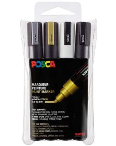 Marqueurs Posca PC 5M - Pointe 1,8 à 2,5 mm ASS9