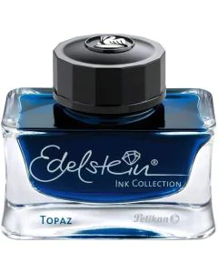 Photo PELIKAN Edelstein : Encre de chine haute qualité - 50 ml - Bleu turquoise 339382