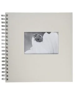 Photo PAGNA 12156-02 : Album photos à spirales Passe partout - Blanc - 240 x 250 mm
