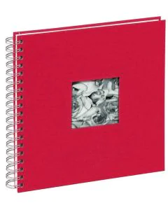 Photo PAGNA 12156-03 : Album photos à spirales Passe partout - Rouge - 240 x 250 mm