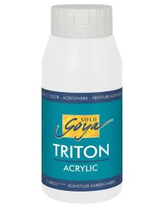 Photo Peinture acrylique Triton Acryl Basic - 750 ml - Blanc mixte C. KREUL  flacon