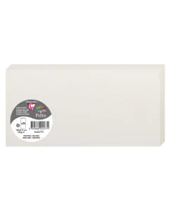 Photo POLLEN : Carte double de papier - Format DL - Gris perle 2577C