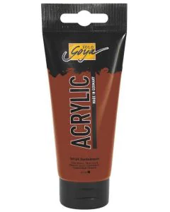 Photo Peinture acrylique Marron fonce Tube de 100 ml : KREUL Solo Goya Acrylic 84124