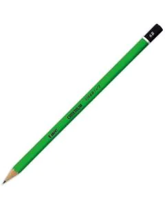 Photo BIC : Crayon graphite laqué en vert 6B - Critérium 550 - 857593
