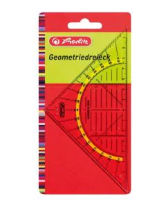 Photo Equerre géométrique - Hypoténuse de 160 mm : HERLITZ 8700304