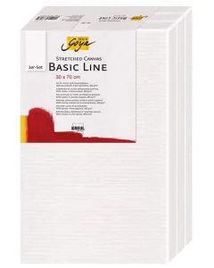 Photo C.KREUL :  Lot de 3 châssis pour peindre  - 300 x 700 mm