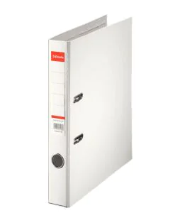 Photo Classeur à levier - Dos 50 mm - Blanc : ESSELTE