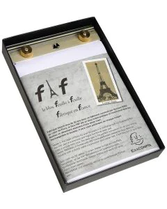 Photo Bloc-notes FAF n° 3 avec recharge - Feuilles unies EXACOMPTA Image