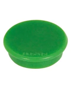 photo Lot de 10 Aimants ronds - 24 mm - Vert : FRANKEN