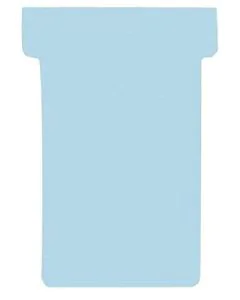 Photo Fiches T - Indice 2 - Bleu Clair : FRANKEN Lot de 100