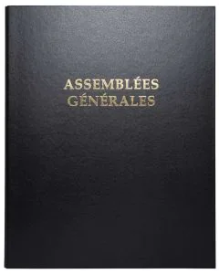 EXACOMPTA 4606E : Registre - Assemblées Générales