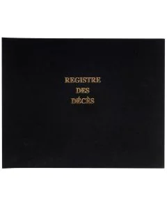 Registre des décès EXACOMPTA 4442E