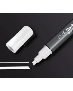 Marqueur à Craie Liquide Blanc 1 - 5 mm pour verre ou surface lisse SIGEL image