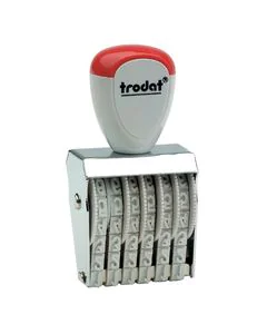 TRODAT : Tampon numéroteur - 6 bandes - 4 x 26 mm 511546