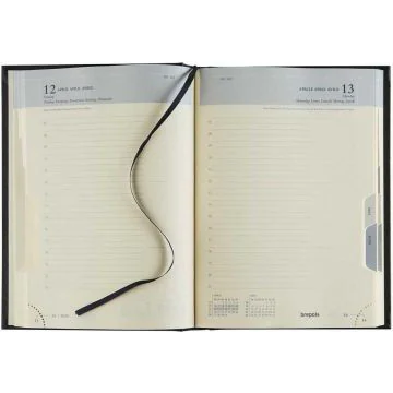 Agenda Journalier 2025 - 148 x 210 mm BREPOLS Euro