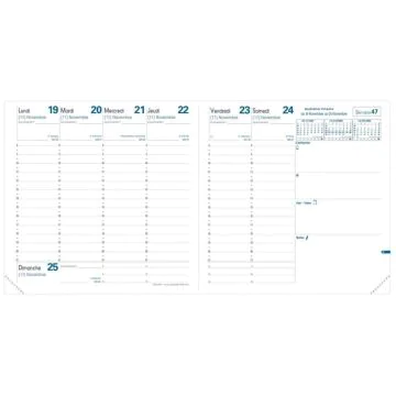 Agenda 2025 - Exécutif - 160 x 160 mm QUO VADIS intérieur