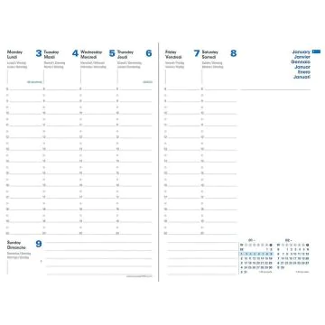Agenda QUO VADIS Président 2025 210 x 270 mm Equology