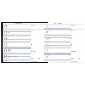 Agenda de poche 2025 - MINIBEST - 75 x 140 mm QUO VADIS pages