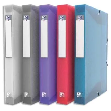 Boîte de classement Hawai - Dos 40 mm - Assortiment : Oxford Image