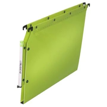 Dossiers suspendus - 15 mm - Vert L'OBLIQUE Lot de 10