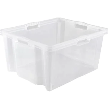 Bac de rangement Multi-Box XXL - 44 litres - Incolore : KEEEPER Modèle