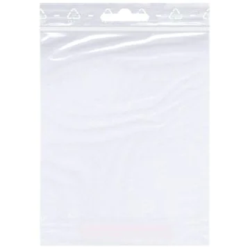 Lot de 100 Sachets d'emballage avec fermeture à pression - 100 x 150 mm : DM FOLIEN Image