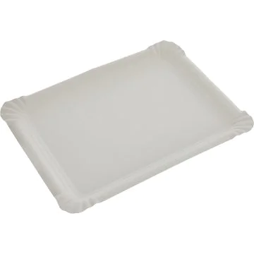 Assiette jetable en carton 165 x 200 mm PAP STAR Pure 11071 Lot de 250