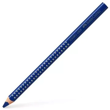 Crayon de couleur Jumbo GRIP - Bleu Helio : FABER CASTELL Visuel