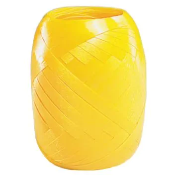 Photo SUSY CARD : Ruban cadeau bolduc - Jaune - 11229861