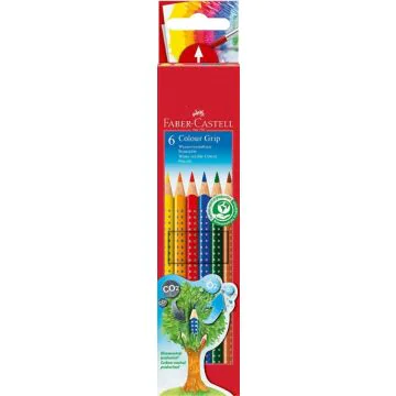 Etui de 6 Crayons de couleur Colour GRIP : FABER CASTELL Modèle