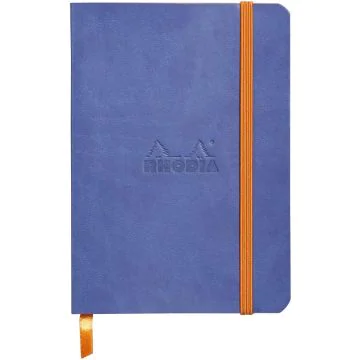 Carnet de Notes RHODIARAMA - 144 pages lignées A6 - Bleu : RHODIA Visuel
