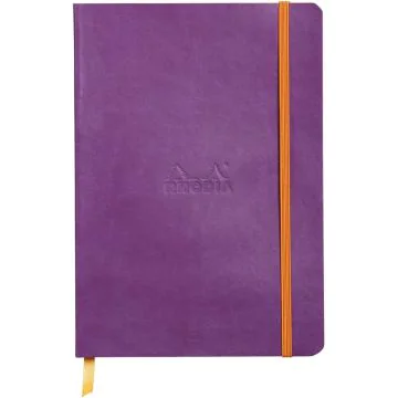 Carnet de Notes RHODIARAMA - Pages lignées A5 - Violet : RHODIA Modèle