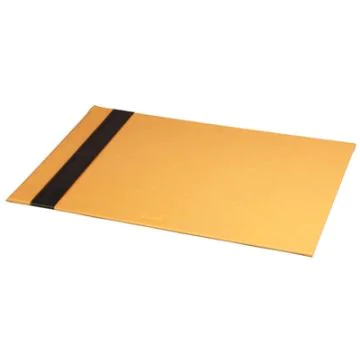 Sous-mains - 600 x 400 mm - Simili cuir - Orange/Noir RHODIA
