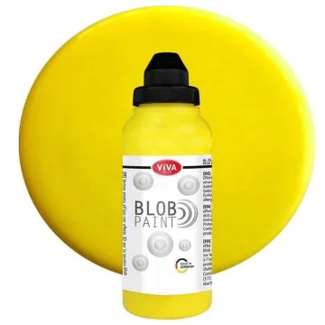 Peinture effet 3D - Blob Paint - Jaune VIVA image