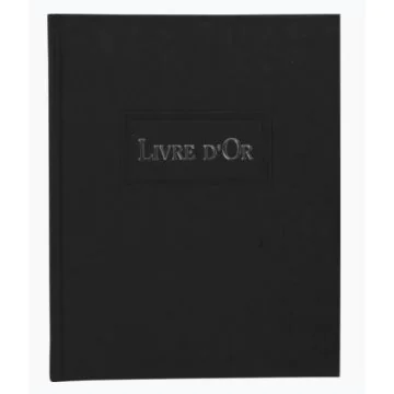 Livre d'Or - Noir  - 220 x 170 mm : LE DAUPHIN image