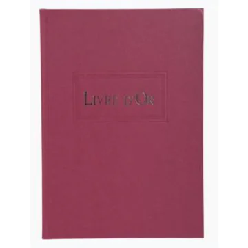 Livre d'Or - Rouge  - 220 x 170 mm : LE DAUPHIN image