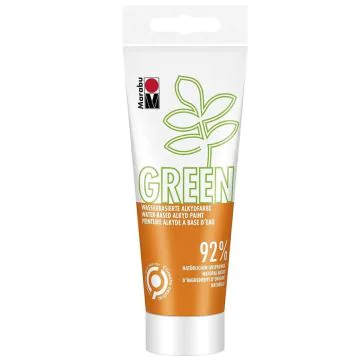 Peinture Alkyde - 100 ml - Jaune moyen MARABU Green