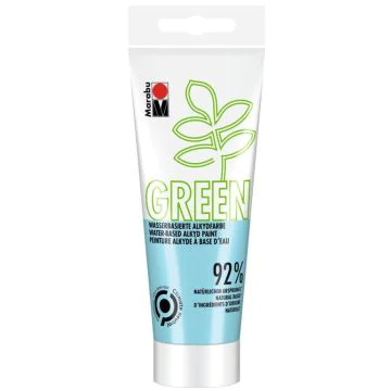 Peinture Alkyde - 100 ml - Bleu pastel MARABU Green