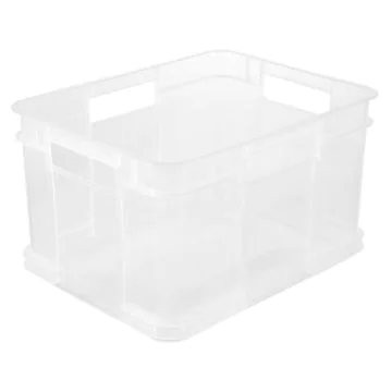 Bac de rangement Euro Box XL - 28 litres Incolore 1545300100000 KEEEPER Bruno