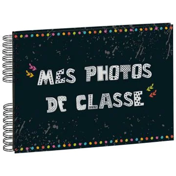Album Photos de Classe - Noir - 320 x 220 mm EXACOMPTA Image