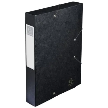 Boîte de classement Cartobox - Dos 60 mm - Noir : EXACOMPTA Image