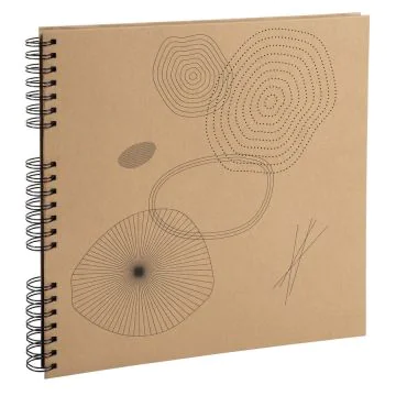 Photo Album photos à spirales - 320 x 320 mm - 360 photos - Brun EXACOMPTA Eterneco