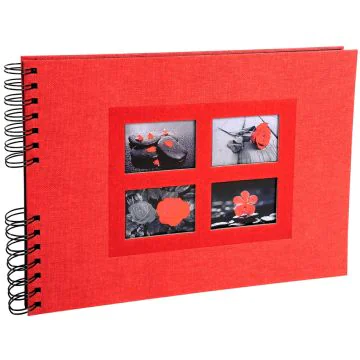 EXACOMPTA Album photos Passion - Rouge - 320 x 220 mm 16245E