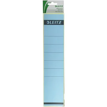 Etiquettes pour dos de classeur - 61 x 285 mm - Bleu : LEITZ 1640-00-35