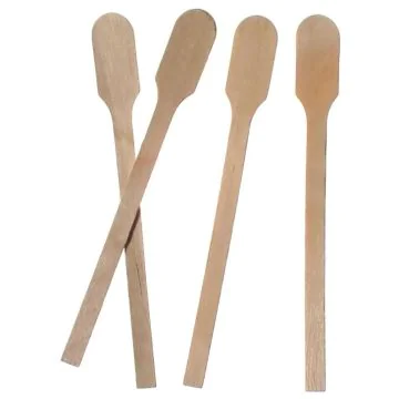 Photo Agitateurs en bois - 130 mm PAP STAR Pure