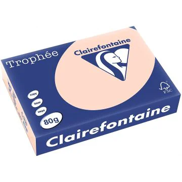 Ramette de papier Trophée de 500 feuilles A4 - Saumon : CLAIREFONTAINE modèle