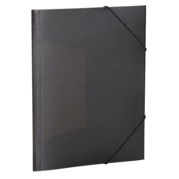 Chemise à élastiques A3 en PP translucide - Noir HERMA photo