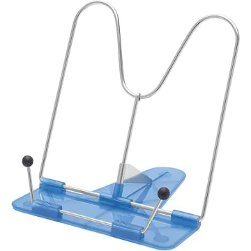 Pupitre de lecture avec support en plastique transparent : WEDO Bleu